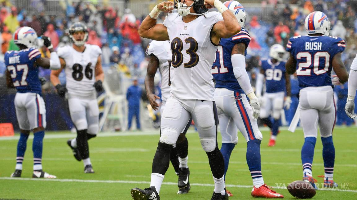 $!Ravens no tiene piedad y 'destroza' a unos tímidos Bills