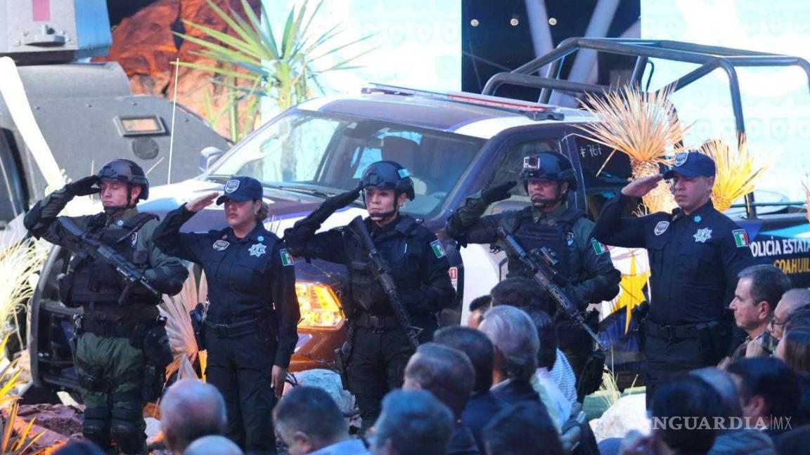 $!El Gobierno del Estado adquirió también equipo para reforzar a los policías.