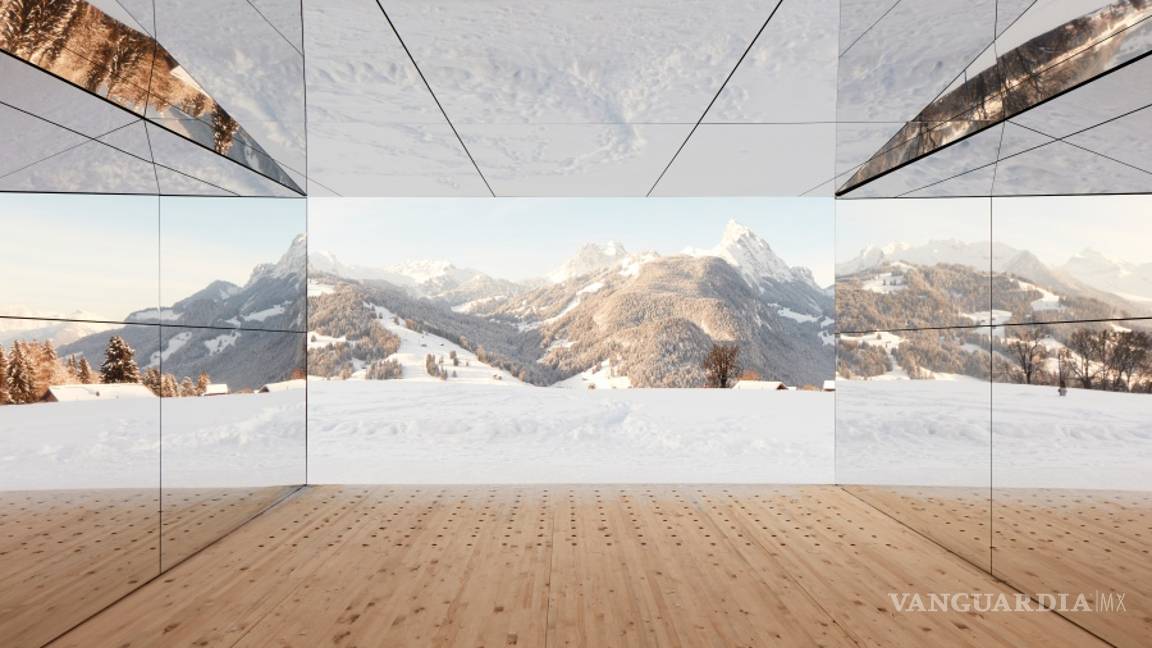 $!Mirage Gstaad, la sorprendente casa de los espejos que está en las montañas de Suiza