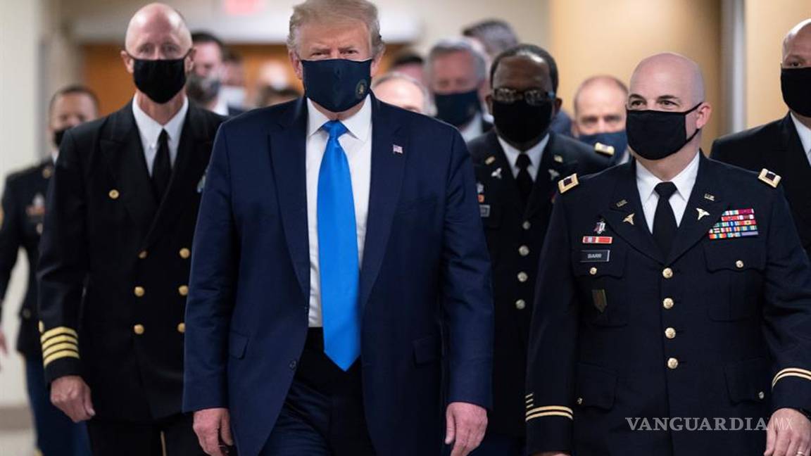 $!Transferencia del poder presidencial en EU, tras dar positivo Trump al COVID-19