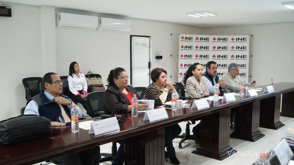 Se reúne Consejo del INE en Coahuila