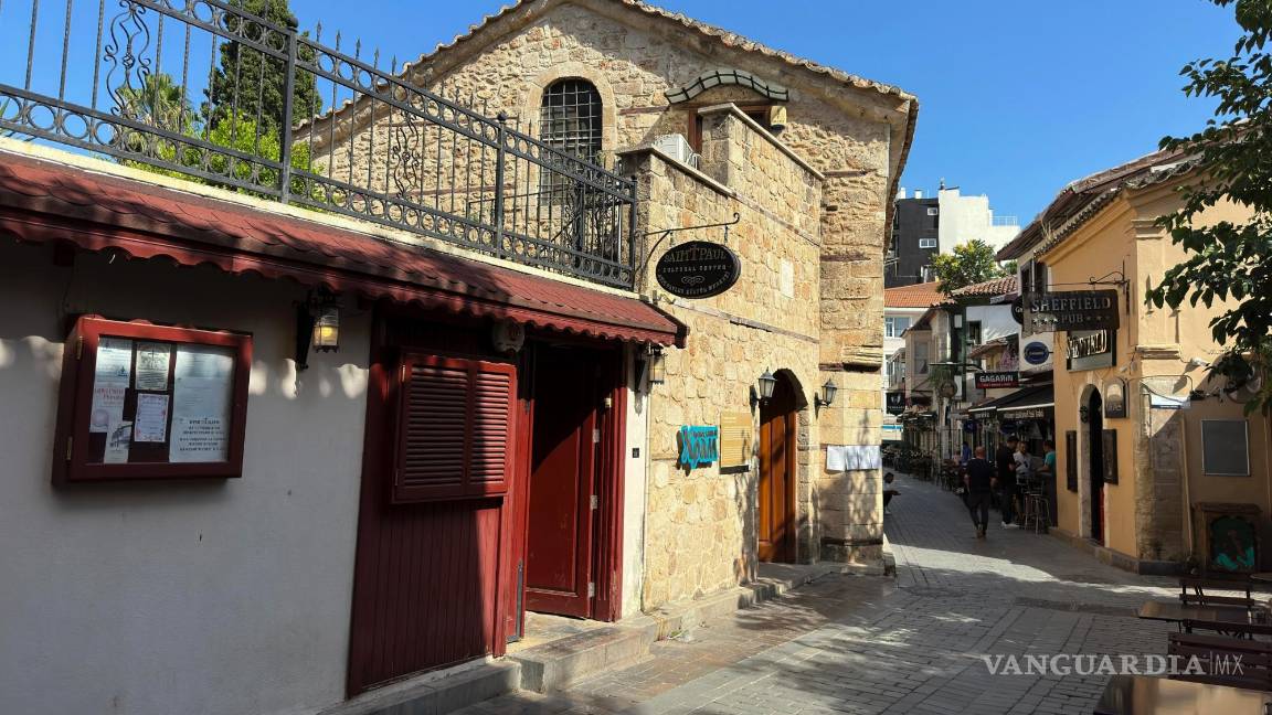 $!Una vista de la iglesia ortodoxa donde el reverendo Ioann Koval ahora puede servir en Antalya, Turquía.