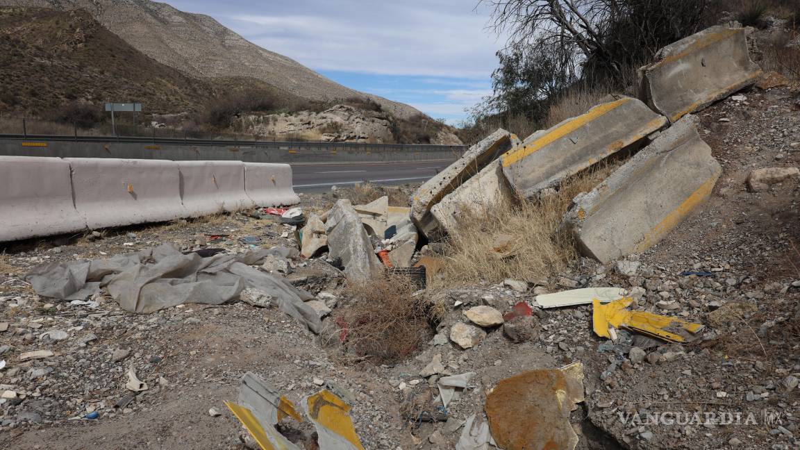$!Saltillo: Sin rectificación, a tramo Los Chorros también le falta rehabilitación y limpieza