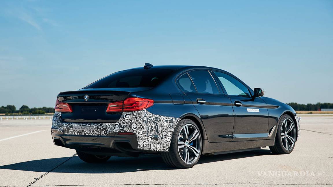 $!BMW quiere destronar al Tesla Model S, con su serie 5 Power BEV