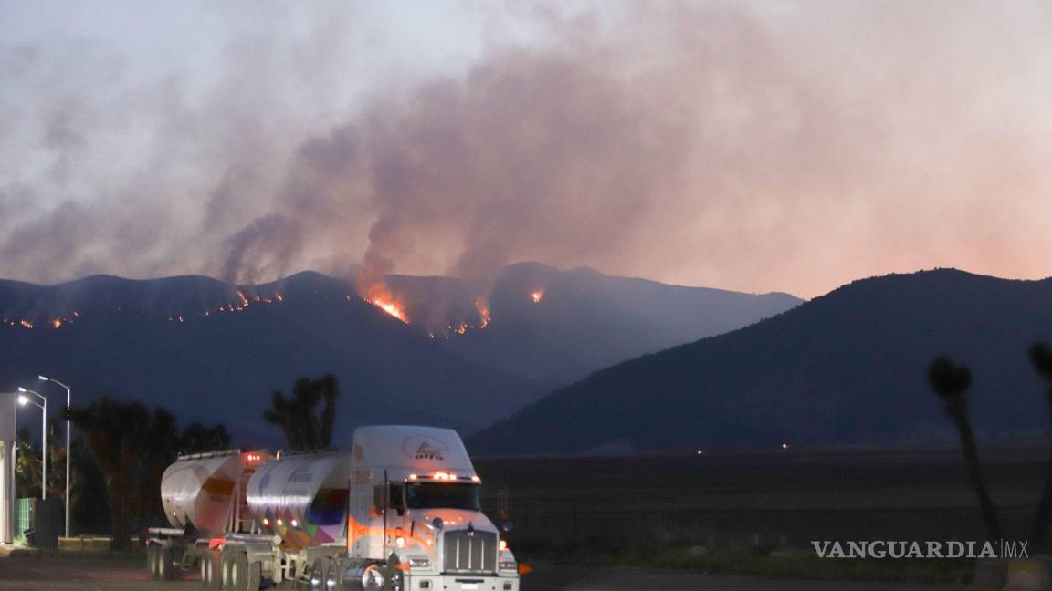 Controlado en un 75% el incendio de Huachichil en la sierra de Arteaga; acuden 86 elementos de corporaciones