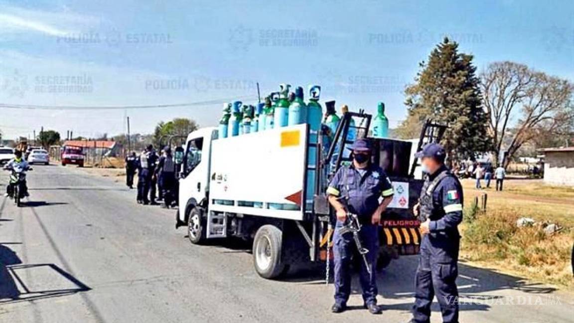 Crimen organizado incursiona en el robo de tanques de oxígeno para venta en mercado negro