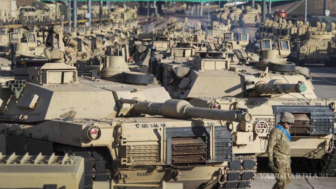Estados Unidos va a enviar 31 tanques militares M1 Abrams a Ucrania