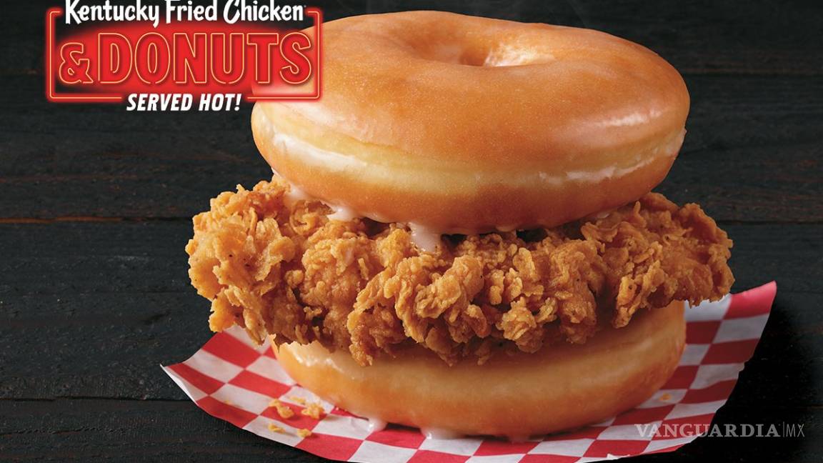 Prepárate para el nuevo sandwich de donas de KFC, ¿genialidad o locura?