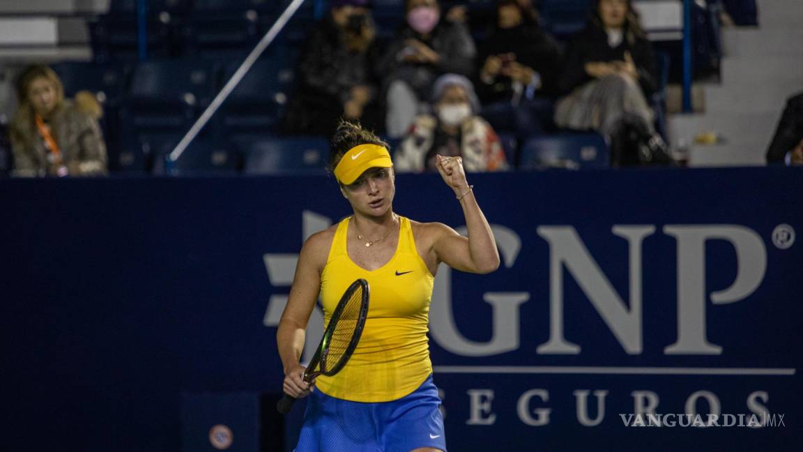 ‘No sólo estoy jugando por mi, sino por mi país’, asegura la ucraniana Elina Svitolina