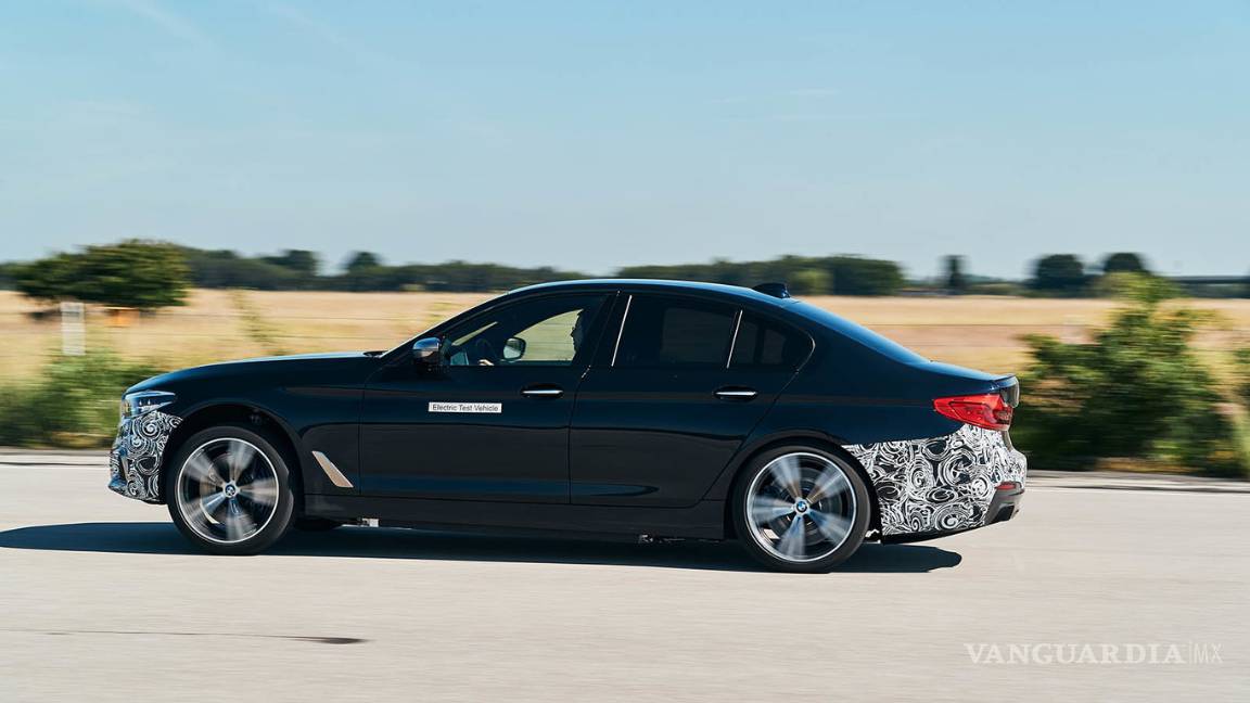 $!BMW quiere destronar al Tesla Model S, con su serie 5 Power BEV