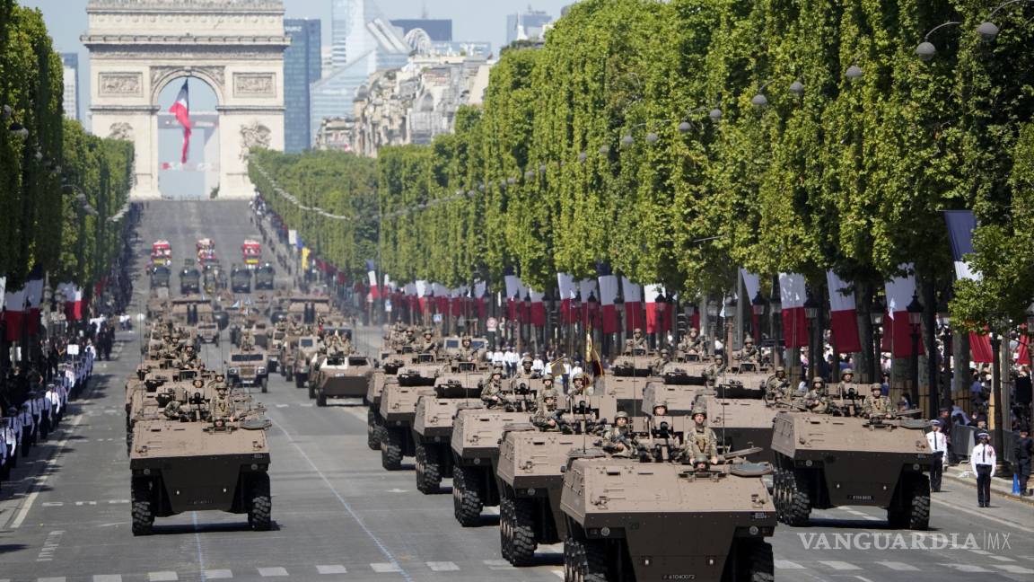 Guerra en Ucrania incide en el desfile del Día de la Bastilla en Francia