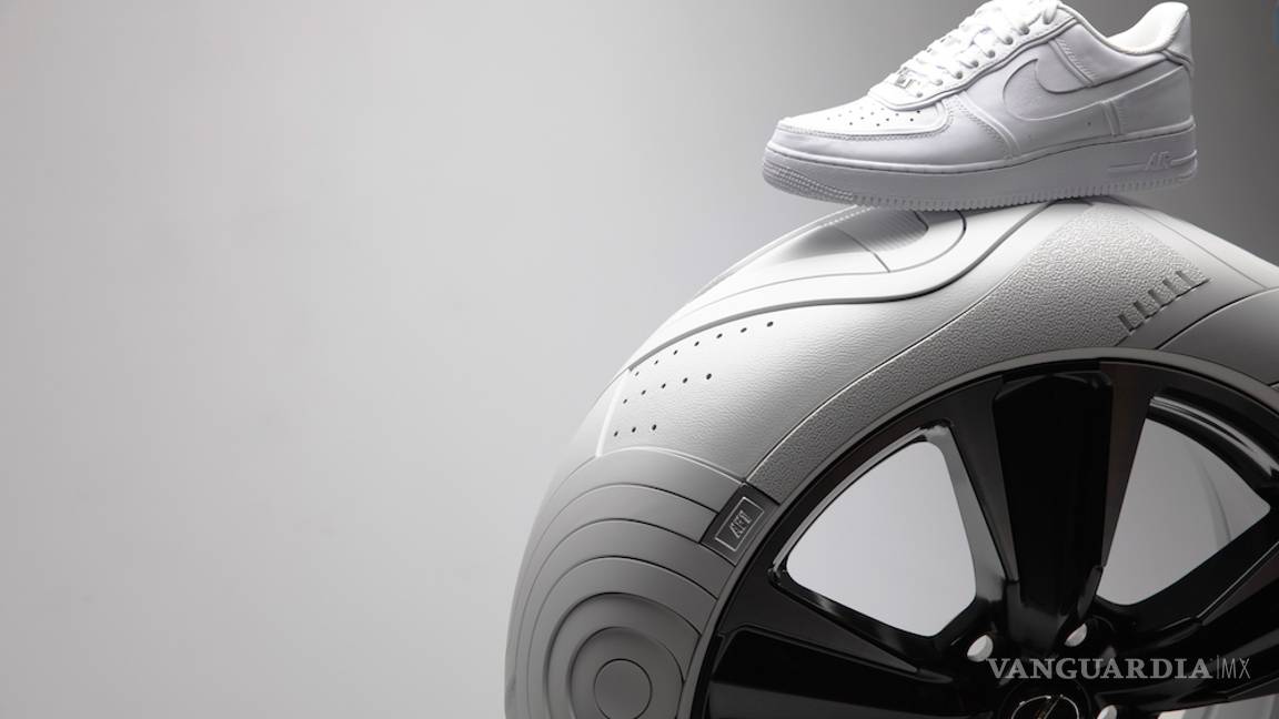 $!Lexus UX homenajea a los emblemáticos tenis Nike Air Force 1 con unos neumáticos