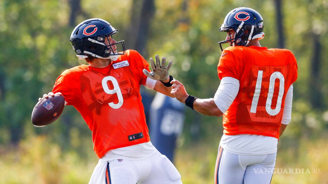 $!Bears de Chicago no sabe quién será su QB titular