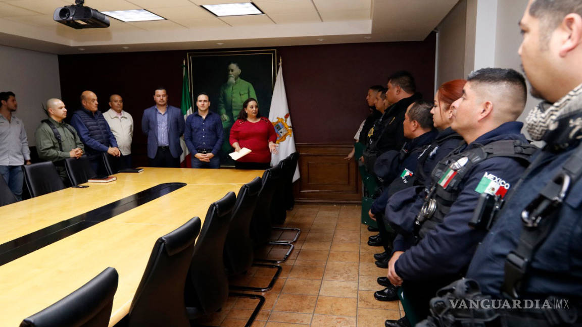 Destaca Alcalde de Saltillo valor de policías contra ladrones