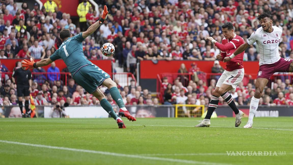 Arquero se robó el espectáculo frente al United y Cristiano Ronaldo