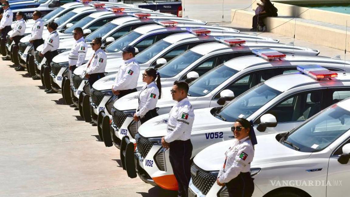 $!La policía de Torreón recibió equipamiento como parte de la estrategia integral de seguridad.