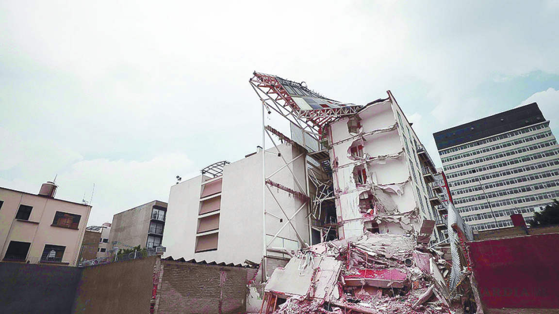 Derrumbes en la CDMX, sin castigo a tres años del terremoto