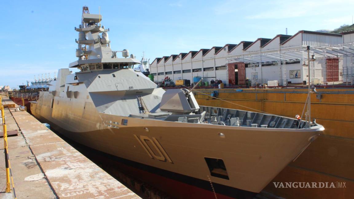 Patrulla oceánica de la Armada de México fue construida con acero de AHMSA