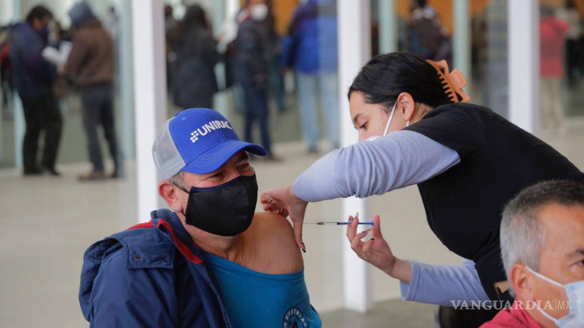 Arranca jornada de refuerzo para personas de 50 años y más en Saltillo, Ramos y Arteaga