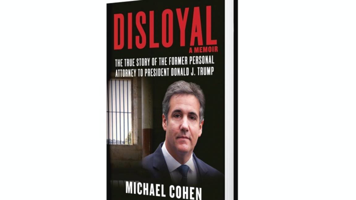 Libro de Michael Cohen sobre Donald Trump se publicarán el 8 de septiembre