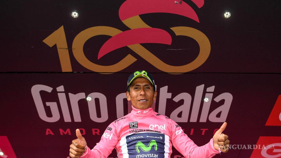 Nairo vuela y se viste de rosa, en el Giro de Italia