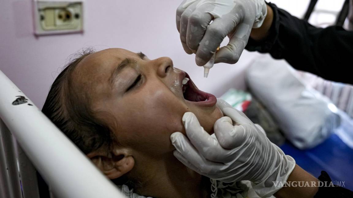 Comienza campaña de vacunación contra polio en Gaza