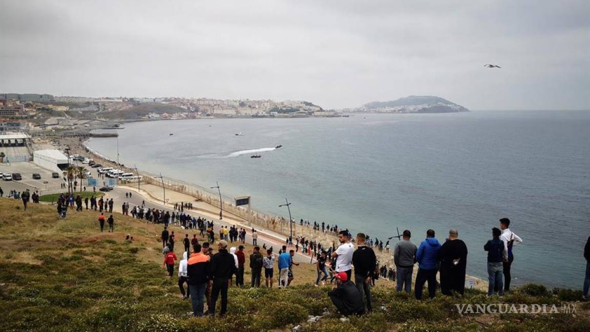 $!Migrantes en Ceuta, de la esperanza al drama en imágenes