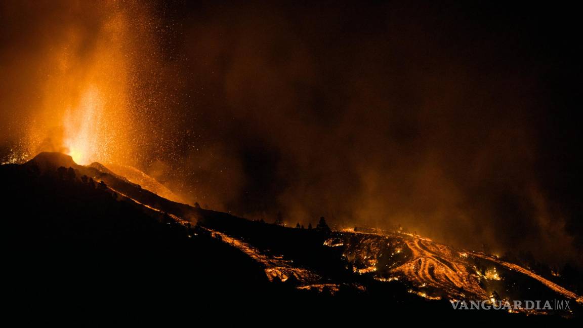 Erupción en la isla de La Palma, España en fotografías