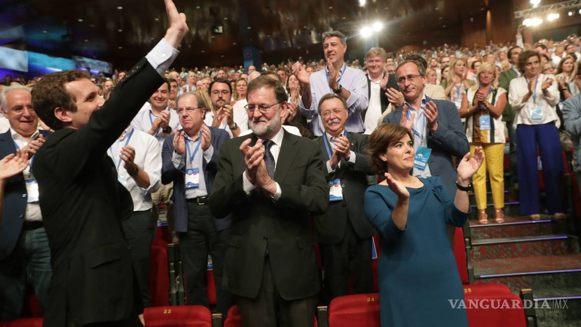 $!Pablo Casado, sucesor de Rajoy como nuevo presidente del PP