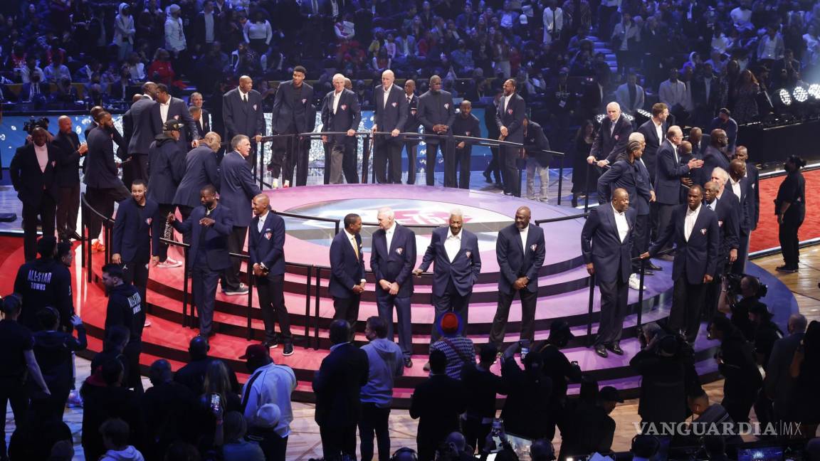 NBA homenaje a sus a máximas figuras en la celebración de los 75 años de historia