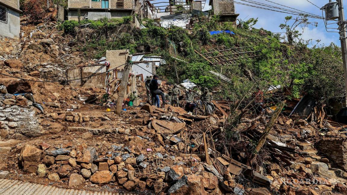 ¿Cómo es vivir dos días bajo los escombros de su propia casa en Acapulco tras el huracán Otis?