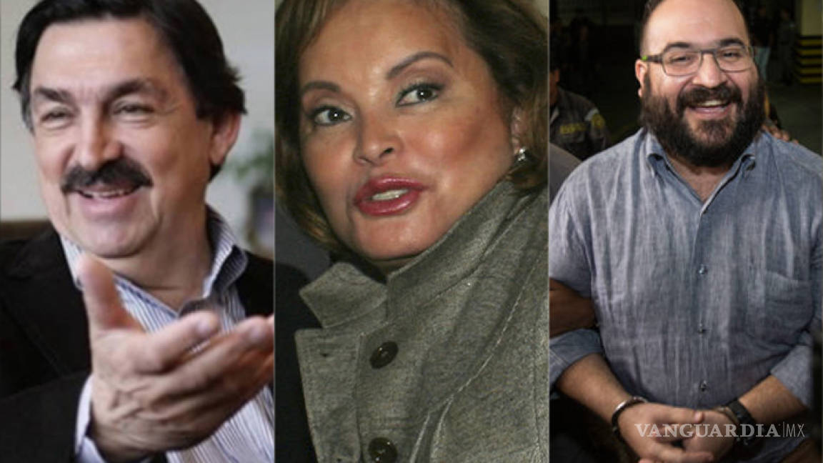 Javier Duarte, Elba Esther y Gómez Urrutia comparten firma de abogados
