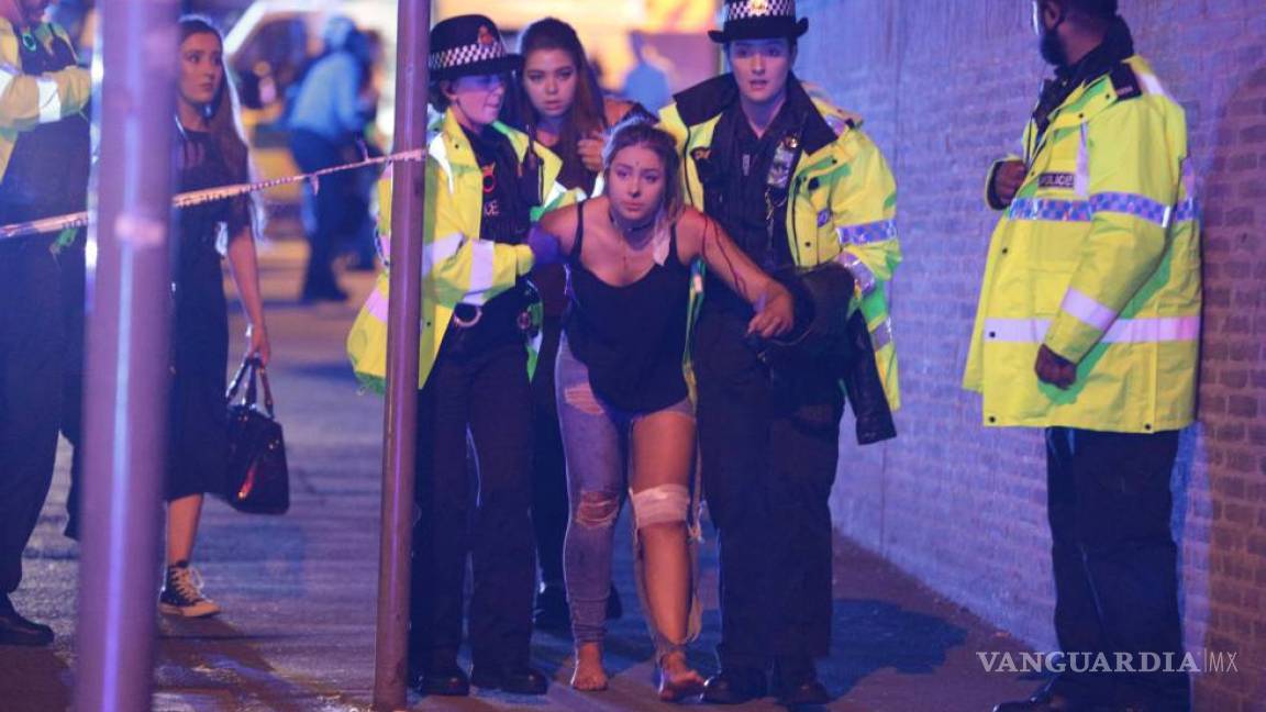 $!Tragedia en concierto de Ariana Grande, las imágenes que dejó el atentado en Mánchester