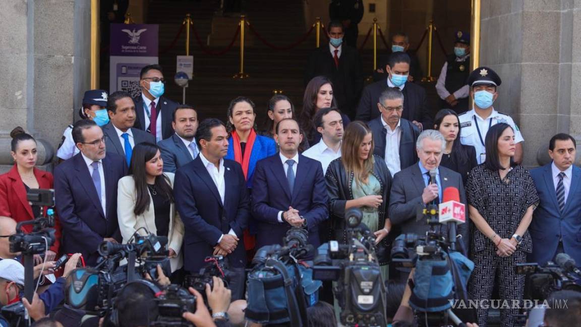 PAN y PRD presentan recursos de inconstitucionalidad contra Plan B electoral