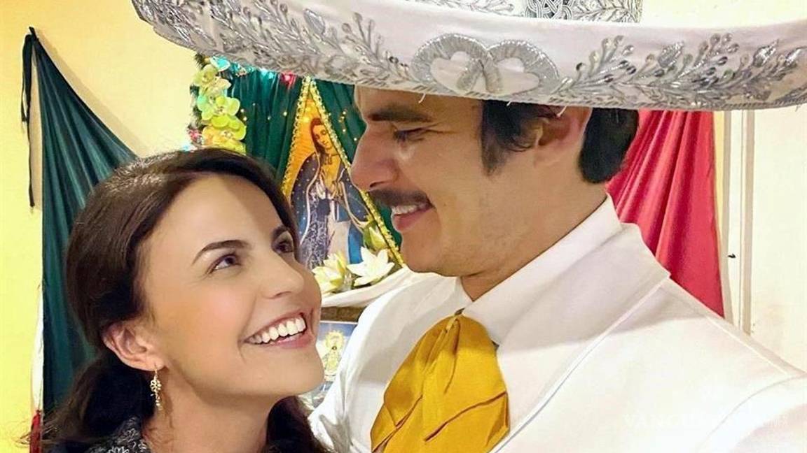 $!La actriz mexicana Alejandra Ambrosi interpreta a la madre de Vicente Fernández.