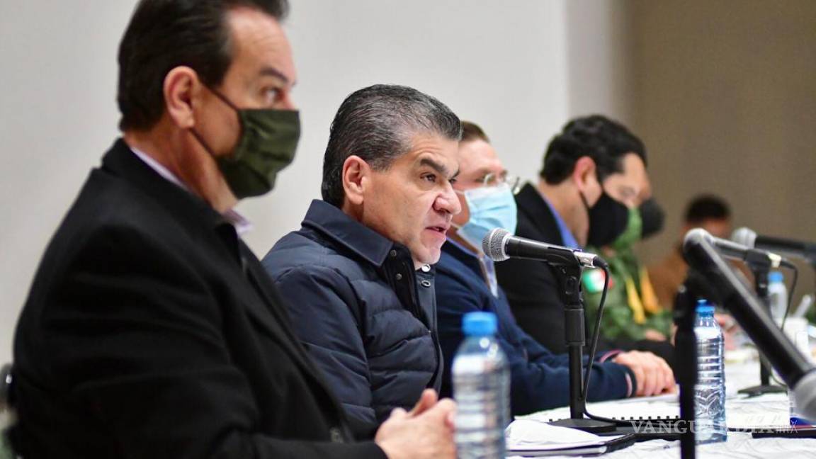 Semáforo rojo no obliga a imponer restricciones en todo Coahuila: Riquelme; subcomités decidirán