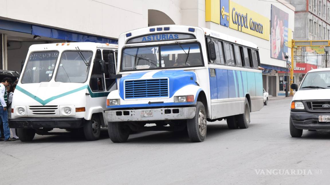 Sacan de circulación a transporte público de Monclova por aplicar ilegal aumento a la tarifa