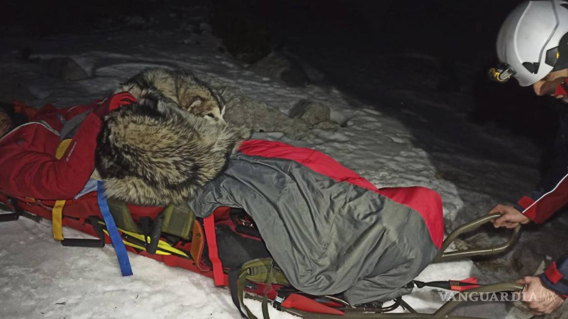 Perro evita que su dueño se congele tras lesionarse en una zona montañosa en Croacia