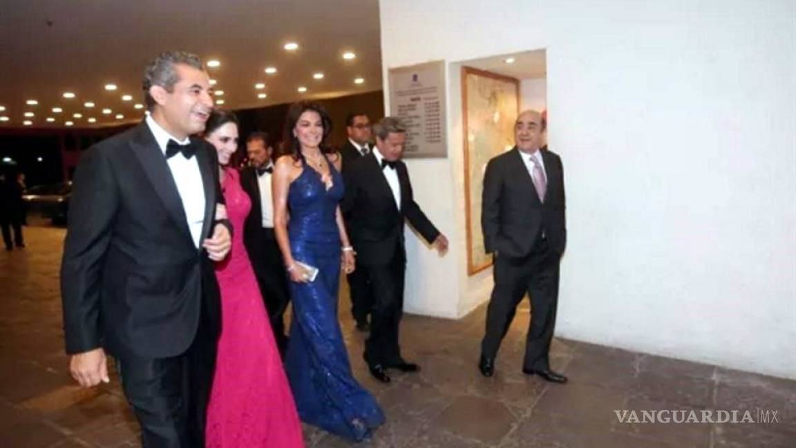 $!La 'crema' de la clase política acudió a lujosa boda de hija de Romero Deschamps