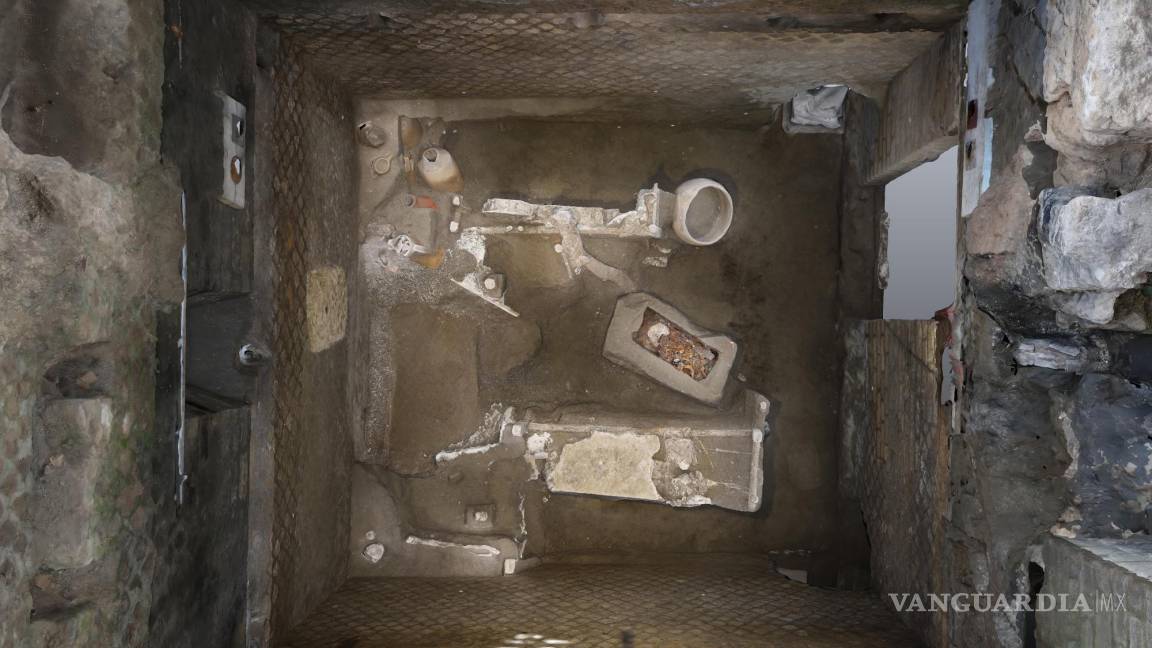 Descubren en Pompeya una habitación de una familia de esclavos bien conservada