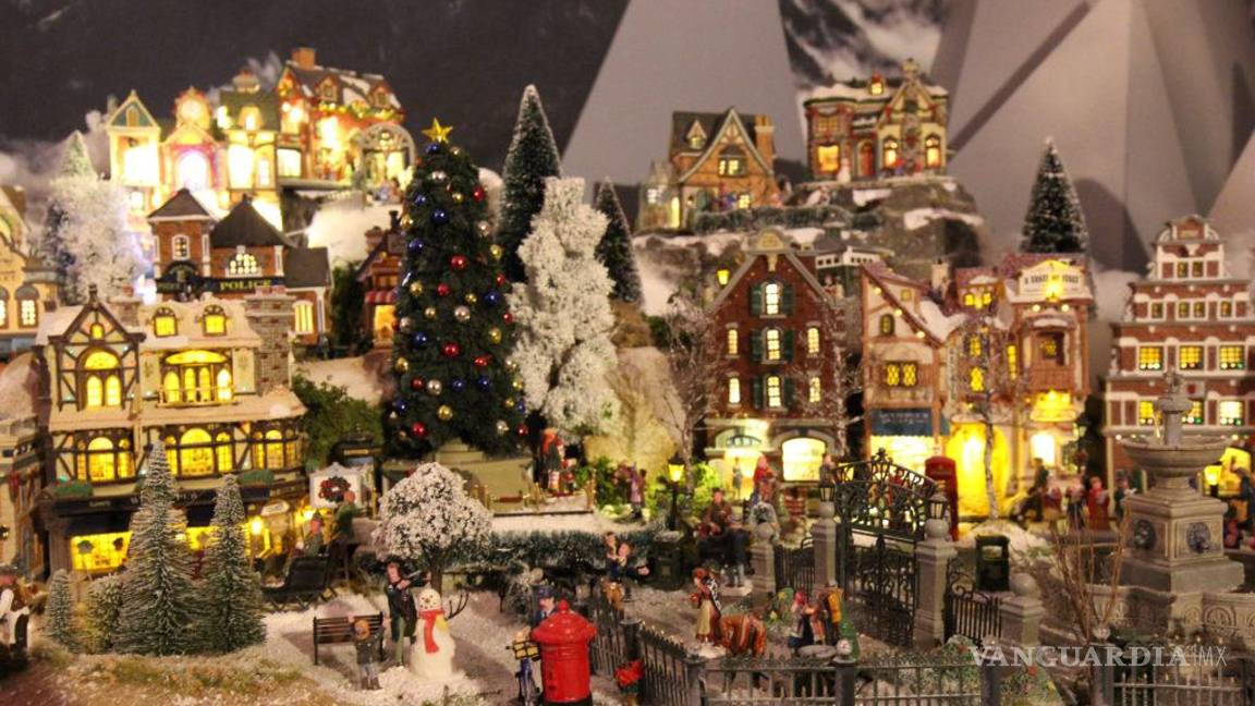 $!Los nacimientos y villas son piezas clásicas en la decoración de la casa de la abuela.