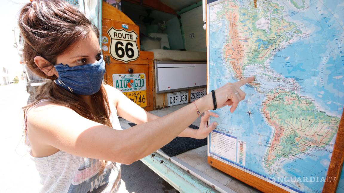 $!Frena COVID-19 travesía de pareja argentina que viajaba de Alaska