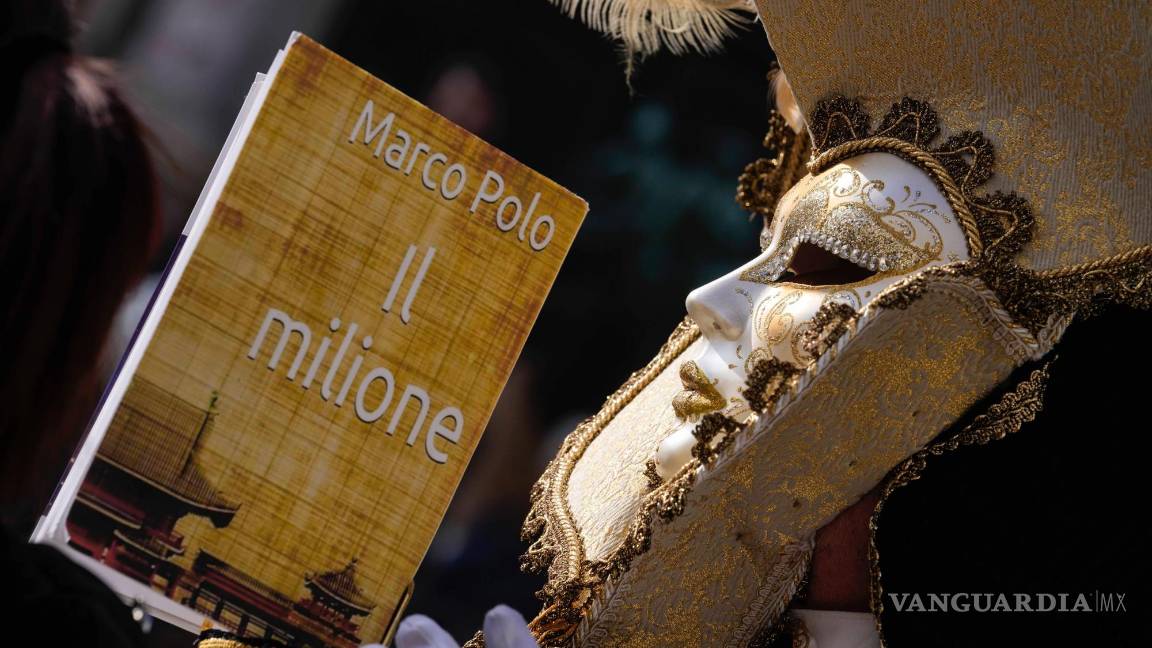 $!Venecia conmemora el 700 aniversario de la muerte de Marco Polo con un año de actos que comenzaron con un inicio del Carnaval.