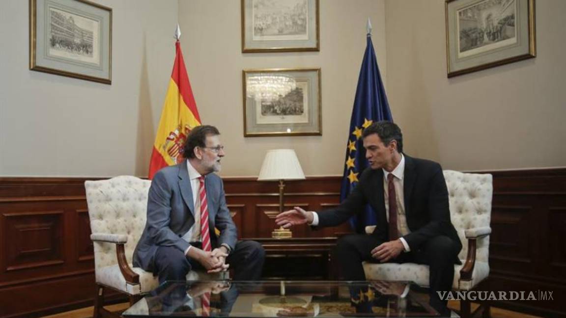 Confirma Pedro Sánchez su voto contrario a la investidura de Mariano Rajoy