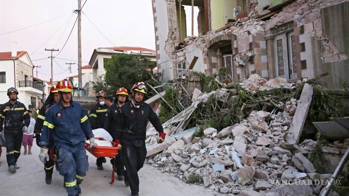 Fuerte temblor sacude la costa turca del Egeo y la isla griega de Lesbos