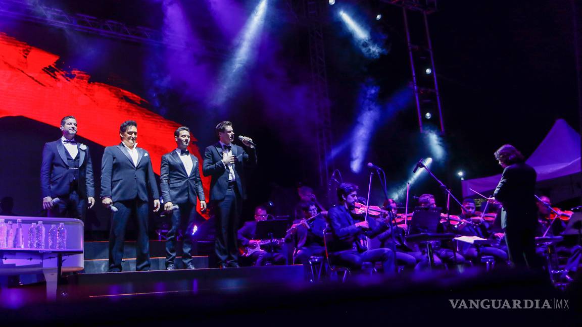 $!Il Divo con aroma a Parras; Celebra aniversario entre vino y música