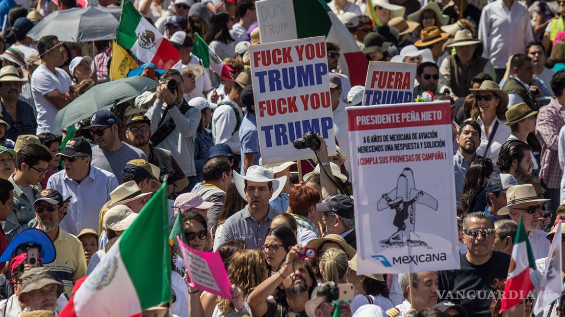 $!Se unen contra Trump en varios estados de México