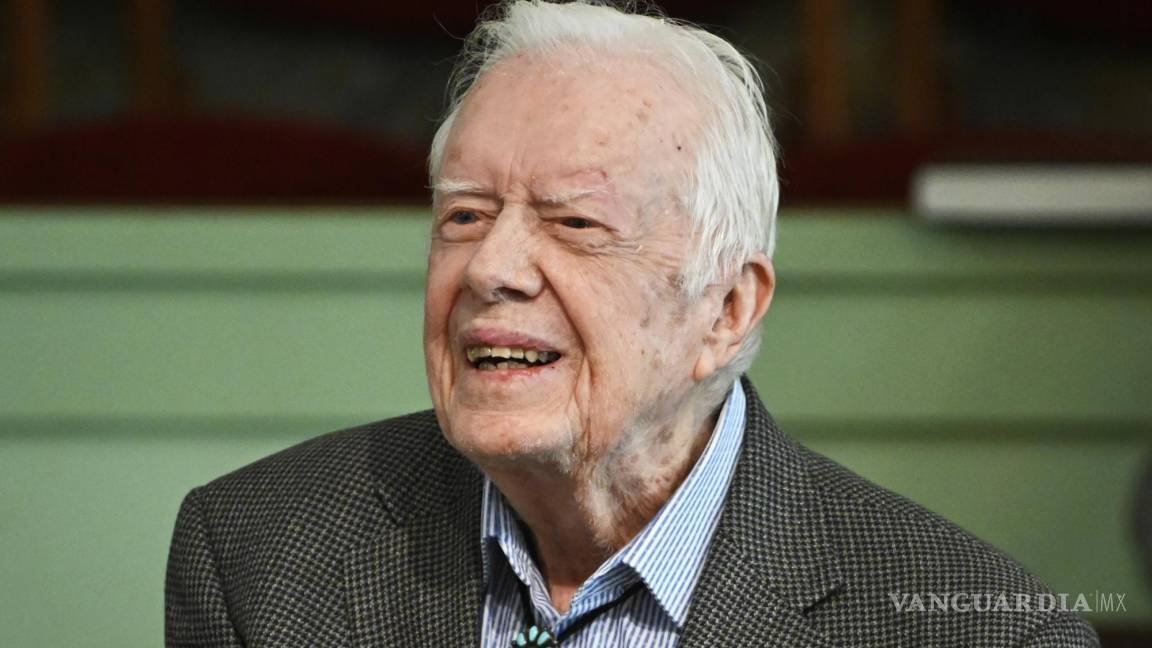 Con 97 años, Jimmy Carter es el expresidente más longevo en la historia de EU