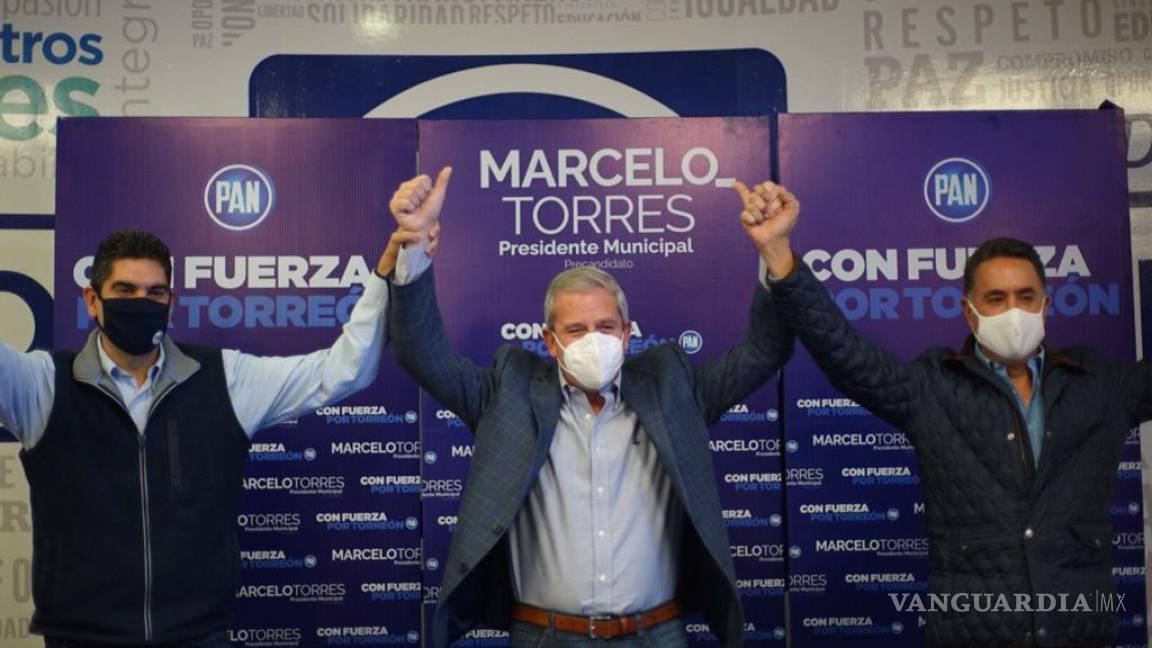 Se registra Marcelo Torres como precandidato del PAN a la alcaldía de Torreón