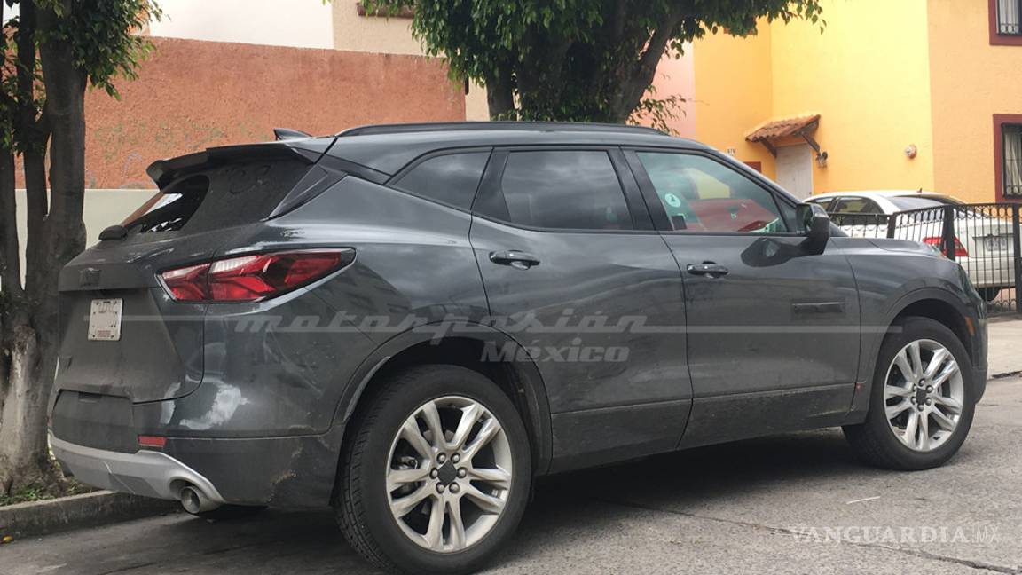 $!El nuevo Chevrolet Blazer se dejó ver por las calles de México